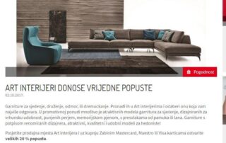 popusti garniture Art Interijeri